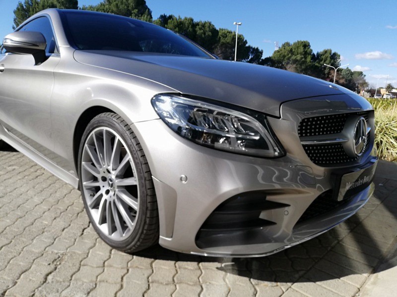MERCEDES-BENZ C220d COUPE A/T mojave silver metallic