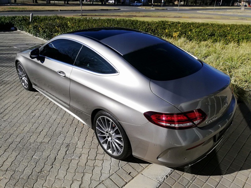 MERCEDES-BENZ C220d COUPE A/T mojave silver metallic